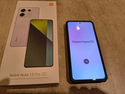 Xiaomi Redmi Note 13 Pro 5g 256gb mit OvP. (Dual Sim) (ohne SimLock) (Schwarz)