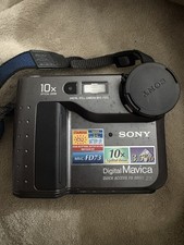 Sony Mavica MVC-FD73 Vintage Digital Camera NOTE: PARTS - UNTESTED - NO CHARGER