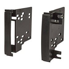 Doppel DIN Radioblende kompatibel mit Chrysler Dodge Jeep schwarz