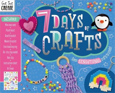 7 Days of Crafts by Make Believe Ideas Hardcover Book