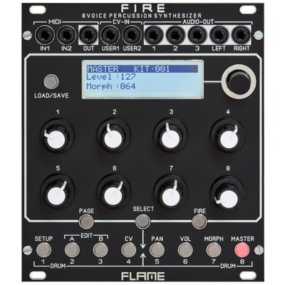 Flame Fire - Drum Modular Synthesizer