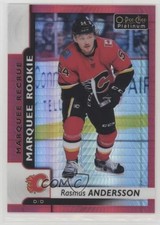 2017 O-Pee-Chee Platinum Marquee Rookies Red Prism 131/199 Rasmus Andersson 0bv