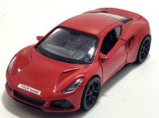 Lotus Emira In Red FREE PERSONALISED PLATES Diecast Model Car Present Gift