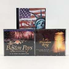 READER'S DIGEST Let Freedom Ring 4 CD + Boston Pops Patriotic USA Music 3 Albums