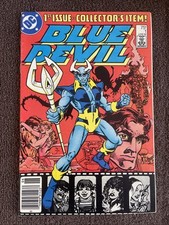 Blue Devil 1 Dc 1984 Origin Blue Devil Newsstand Vf 8.0