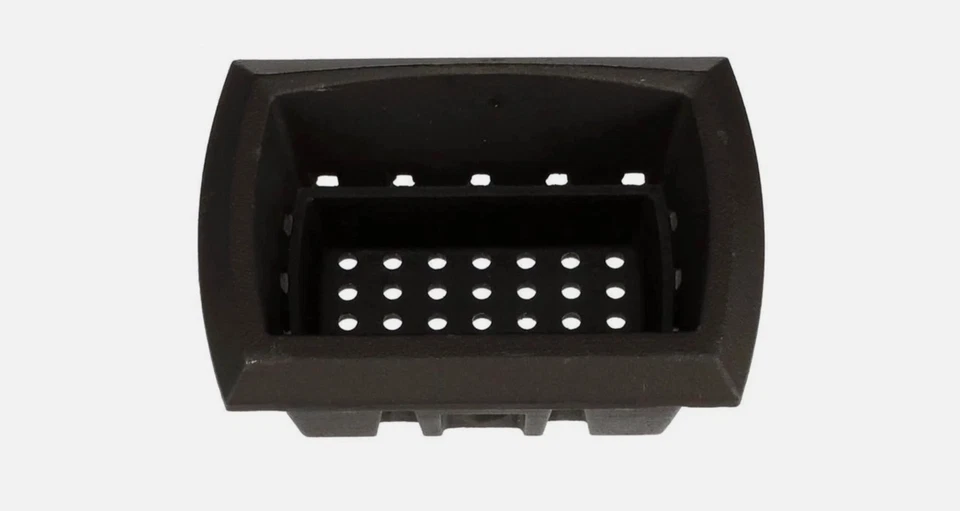 PIAZZETTA Brasier rectangulaire en fonte pour poêles à granulés - RE05030252/1 - Photo 3/4