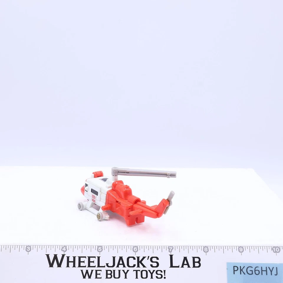 Figura de acción Blades 100 % completa con tarjetero y burbuja G1 Transformers de colección Foto 4 de 4