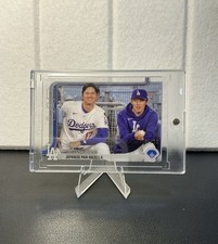 2025 Topps Clear Rising Sons Shohei Ohtani / Roki Sasaki /10