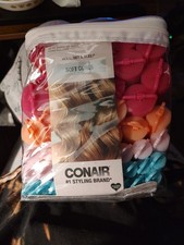 Conair Soft Foam Self Grip Hair Rollers Curlers 48-Pack Assorted Sizes NEW