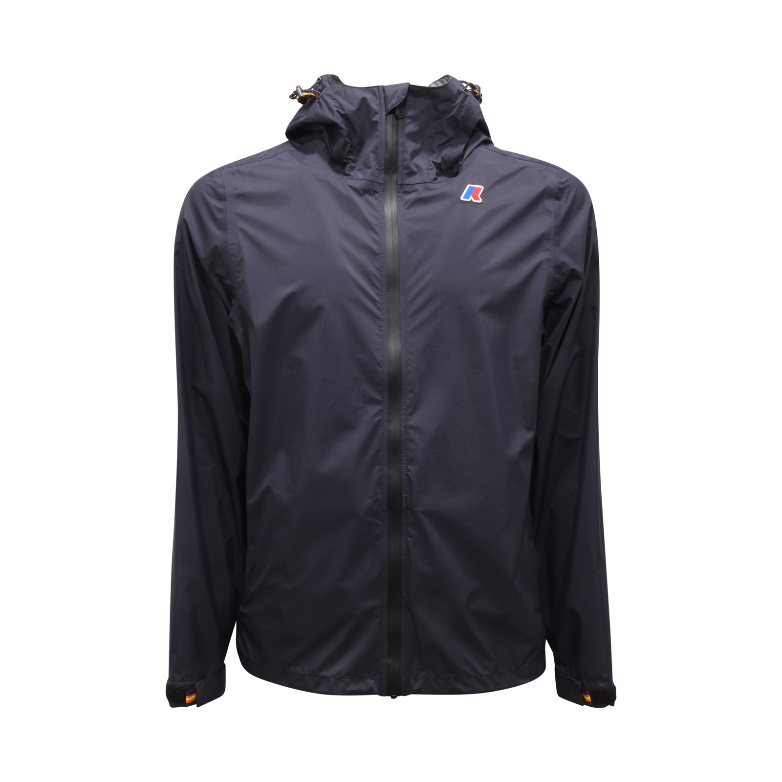 P0504 GIUBBOTTO ANTIVENTO UOMO K-WAY CHARMEL TRAVEL MAN JACKET BLUE 28990₽