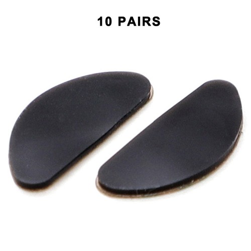 10 Pairs Silicone Nose Pads Anti-Slip Stick On Nose Pads For Sunglasses Glasses - Picture 8 of 9