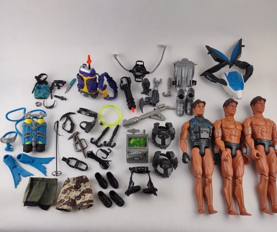 De Colección Figuras de Acción y Accesorios Max Acero 12" Lote Ropa Gadgets Zapatos Armas Foto 3 de 4