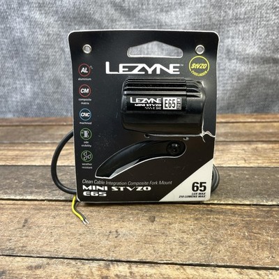 Lezyne Ebike Mini STVZO E65 Headlight 210 Lumen 65 Lux 6-12V LED