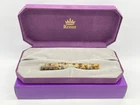 2005 KRONE Daddy-O Va Va Va Voom Teal and Moss Brown Rollerball Pen w/ OMP Box