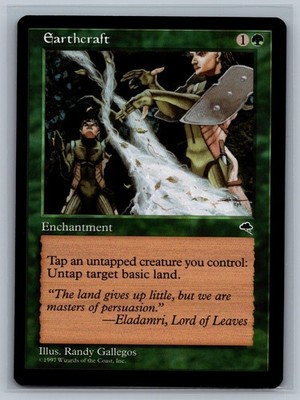 Magic The Gathering Tempest Earthcraft MTG TCG CCG