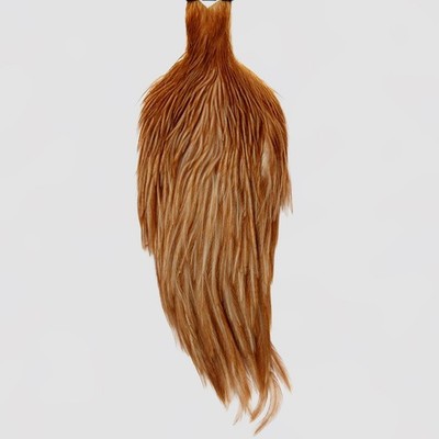 Whiting Hebert Miner Hen Cape Medium Ginger Fly Tying Hackle