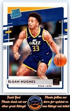 Elijah Hughes Rookie 2020-21 Donruss #246 Utah Jazz