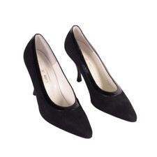 Scarpe Bruno Magli Vintage Scamosciato Numero 37,5 - Anni 90 Italia