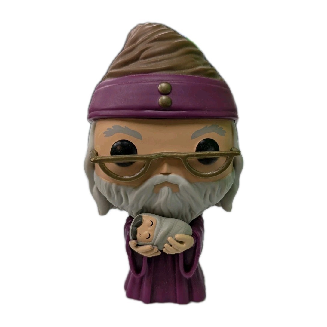 Funko Pop! Harry Potter Dumbledore With Baby Harry #115 Vinyl Figure Loose