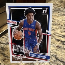 Panini 2023-24 Donruss The Rookies Ausar Thompson #5 Pistons NBA Card