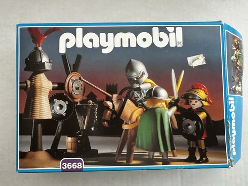 Playmobil 3668 Knights Training Field Medieval Vintage