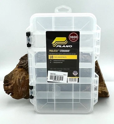 Plano 3600 Prolatch 18 Compartment Stowaway 2361800 Tackle Box Made in USA - Bild 1 von 3
