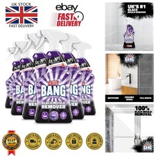 Ultimate Black Mould Remover Spray - Easy-to-Use, 750ml Bottles, Pack of 6 6.66 per litre