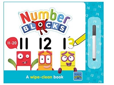 Numberblocks 11-20: A Wipe-Clean Book, Sweet Cherry Pub