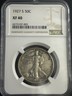 1927-S Walking Liberty Half Dollar 50c NGC XF40 San Francisco Liberty Walking