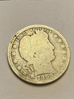 1898 Barber Quarter 25c 90% Silvershow some wear but legible