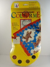 Vintage Arty's Color Me Silk Painting Kit SET.5024 Teddies Dream Scarf