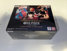 One Piece Card Game OP09 Emperors in the New World 24 Booster Display EN Neu/OVP
