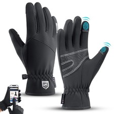 Winter Warm Gloves Touch Screen Cycling Thermal Windproof Non Slip Biking Gloves