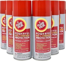 Fluid Film Rust & Corrosion Protection, Metal Surface Penetrant & Lubricant,...