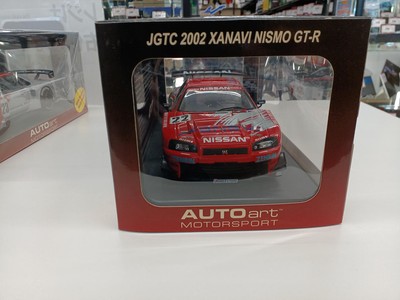 AUTOart 1/18 JGTC スカイライン GT-R　R34　即発送 AUTOart 1:18 scale Nissan Skyline GT-R Nismo(R34) JGTC 2001 Test