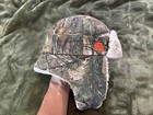Carhartt Realtree Camo Trapper Hat Baby Infant Toddler Sherpa Lined Winter Hat 