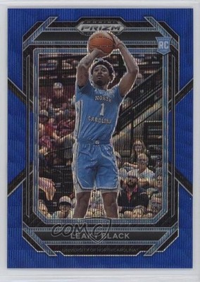 2023-24 Panini Prizm Draft Picks Blue Wave 30/249 Leaky Black #18 Rookie RC 0b3