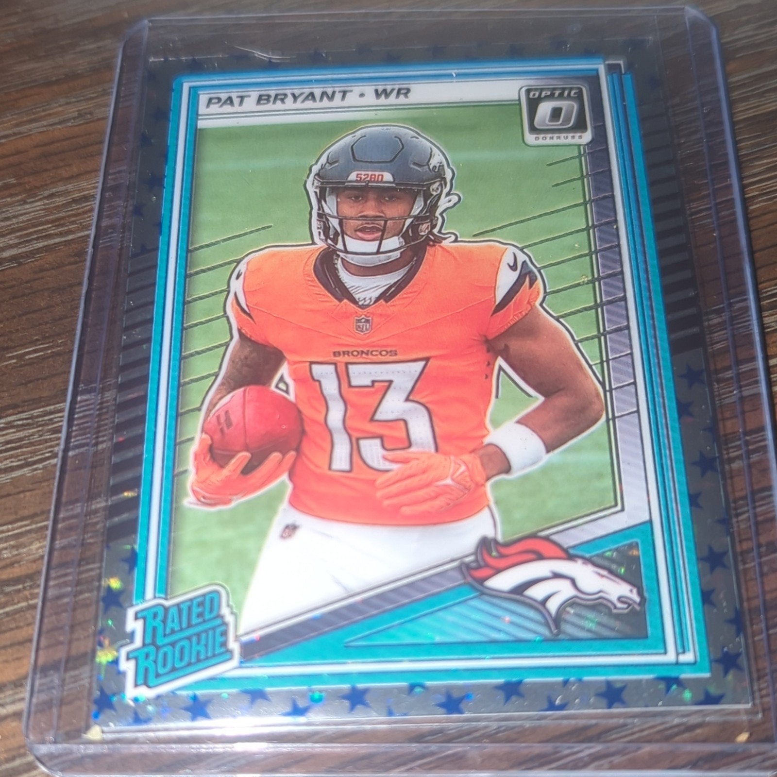 2025 Panini Donruss Optic Rated Rookie Pat Bryant Stars Prizm #215 Football