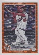 2022 Topps Series 2 Orange Foilboard 171/299 Gerardo Parra #583 0ok8