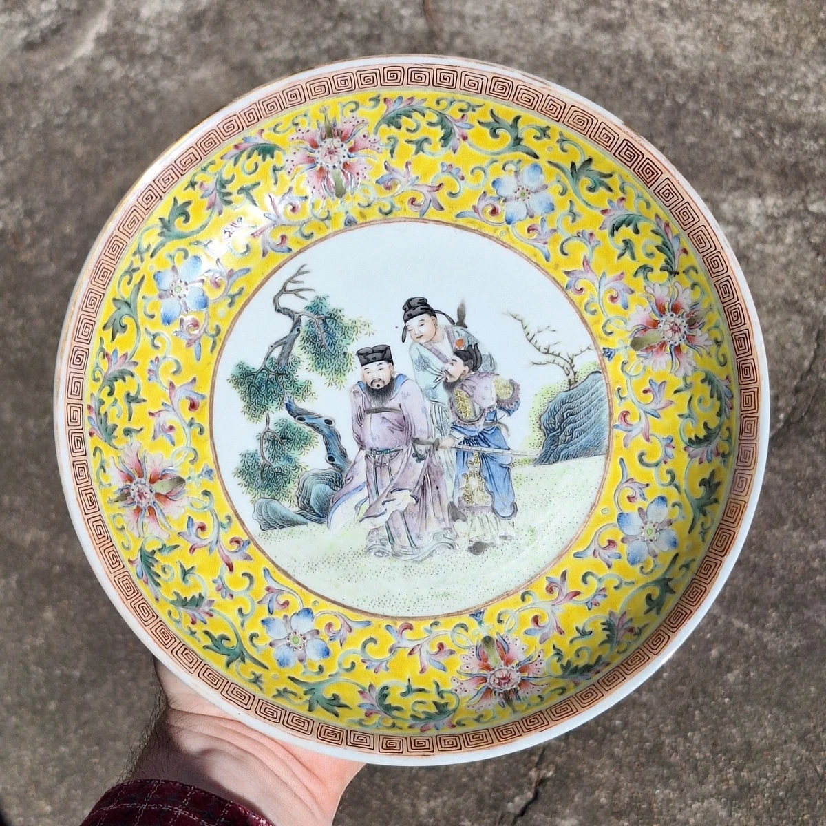 乾隆Mark 印第安纳中国古董盘子| eBay