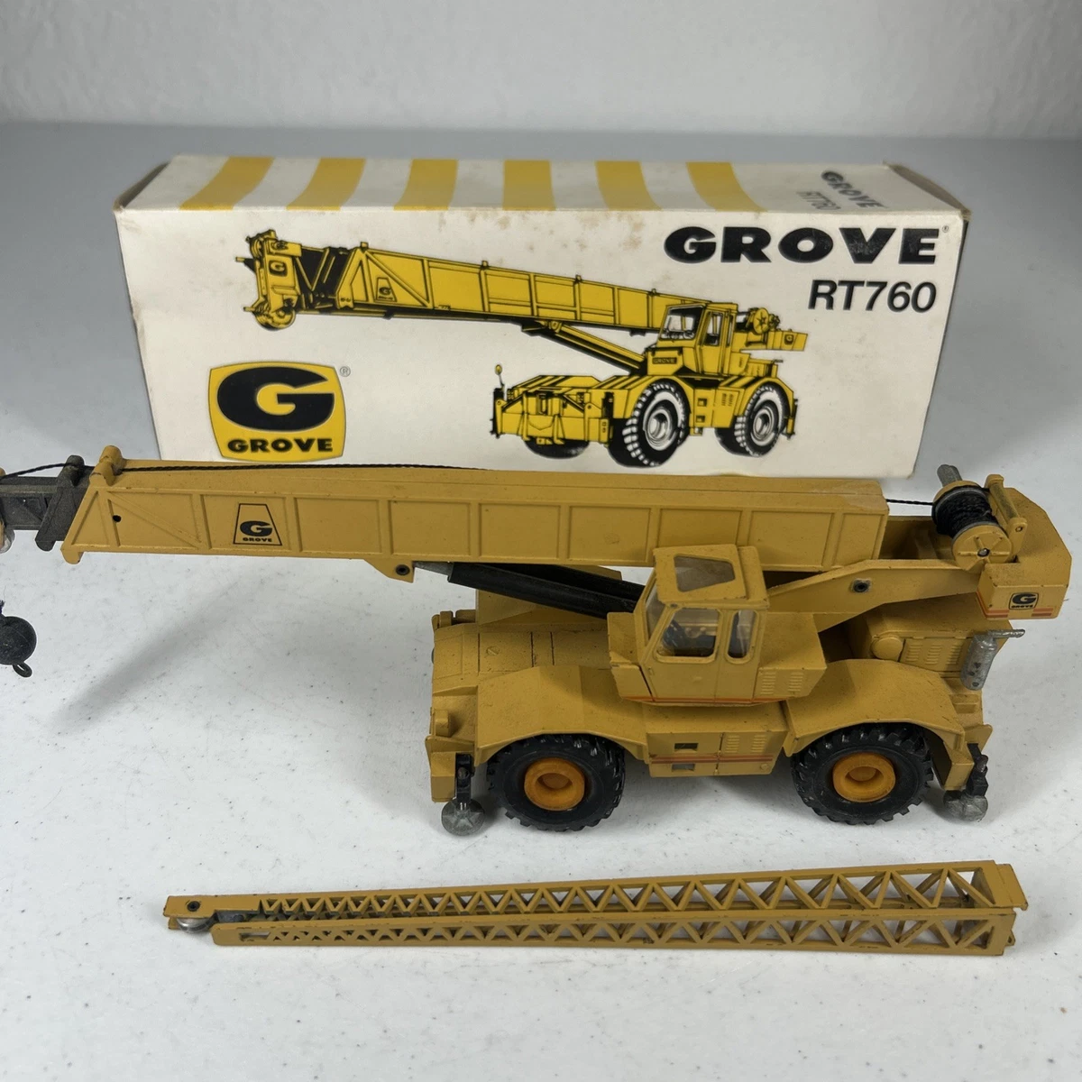NZG Crane Vintage Manufacture Diecast Construction Equipment for