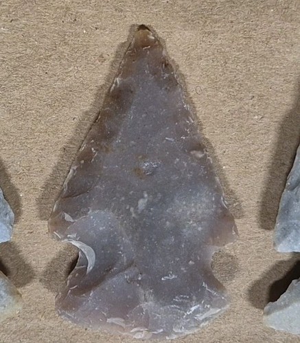 Punta de flecha antigua 4x ver fotos/descripción - Imagen 4 de 10