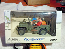 GATE 1:32 LAUREL AND HARDY IN JEEP ADVENTURES JEEP  IN ITS ORIGINAL UNOPENED BOX