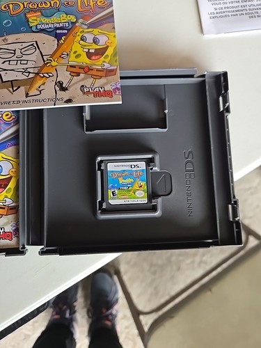 Drawn to Life SpongeBob SquarePants Edition con custodia (Nintendo DS, 2008) testato - Foto 6 di 6