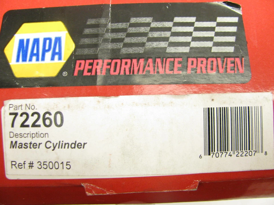 Cilindro maestro de embrague Napa 350015 para Saturn SC SL SW 1991-1999 Foto 3 de 3