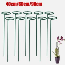 Single Stem Plant Support Heavy Duty Metal Stake for Delicate Flowers UK Post