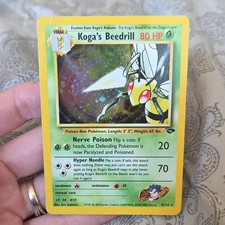 The Pokémon Company Pokemon TCG Koga's Beedrill 9/132 Gym Challenge Holo Rare LP on eBay