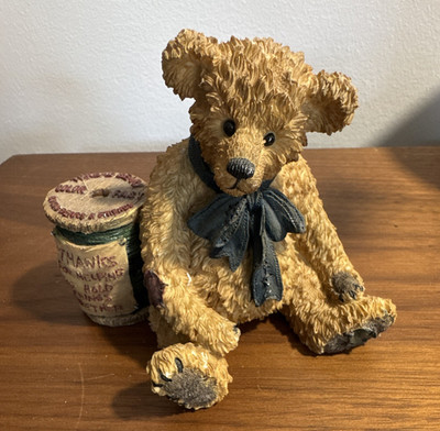Boyds Bears & Friends Tattered Treasures Gratitude LE Resin #24112