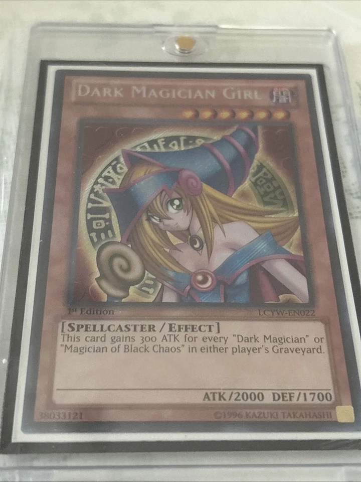 Dark Magician Girl LCYW-EN022 Legendary Collection 3: Yugi's World 1st Edition - Image 3 of 3