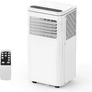 10000 BTU Portable AC 3-in-1 Covers 450 Sq Ft Remote & 24H Timer Window Kit